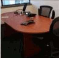 Oval Conference Table, 93 long and 44 wide and 27" floor to under tabletop.