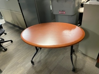 Round Table Wood 42"X30" (Qty: 7)