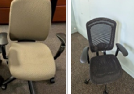 Misc task chairs (Most chairs are poor)
