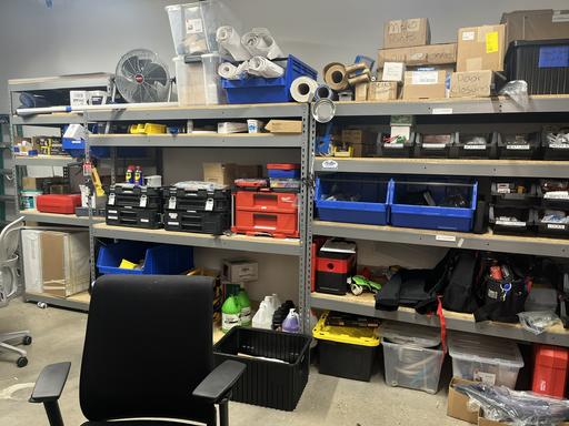 Bulk Shelving 86x36x72