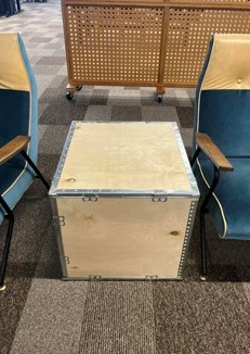 Side Table wood, box