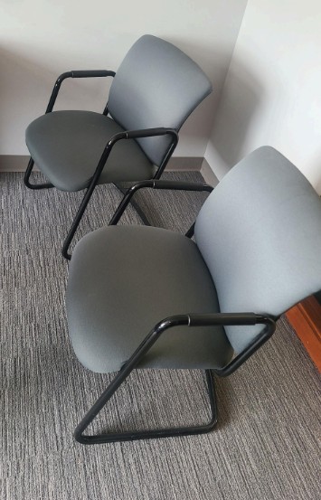 Grey Guest Chairs