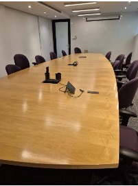 Large Oak Confrence Table