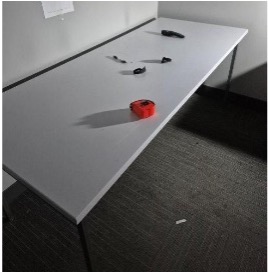 White Table