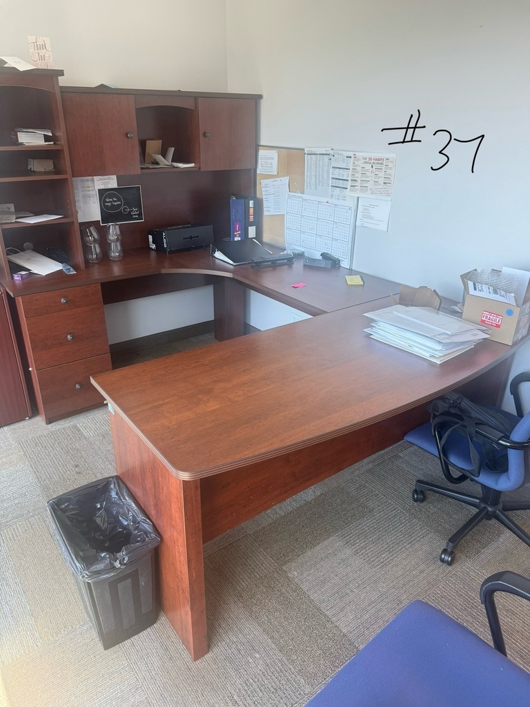 upper cabinet to desk