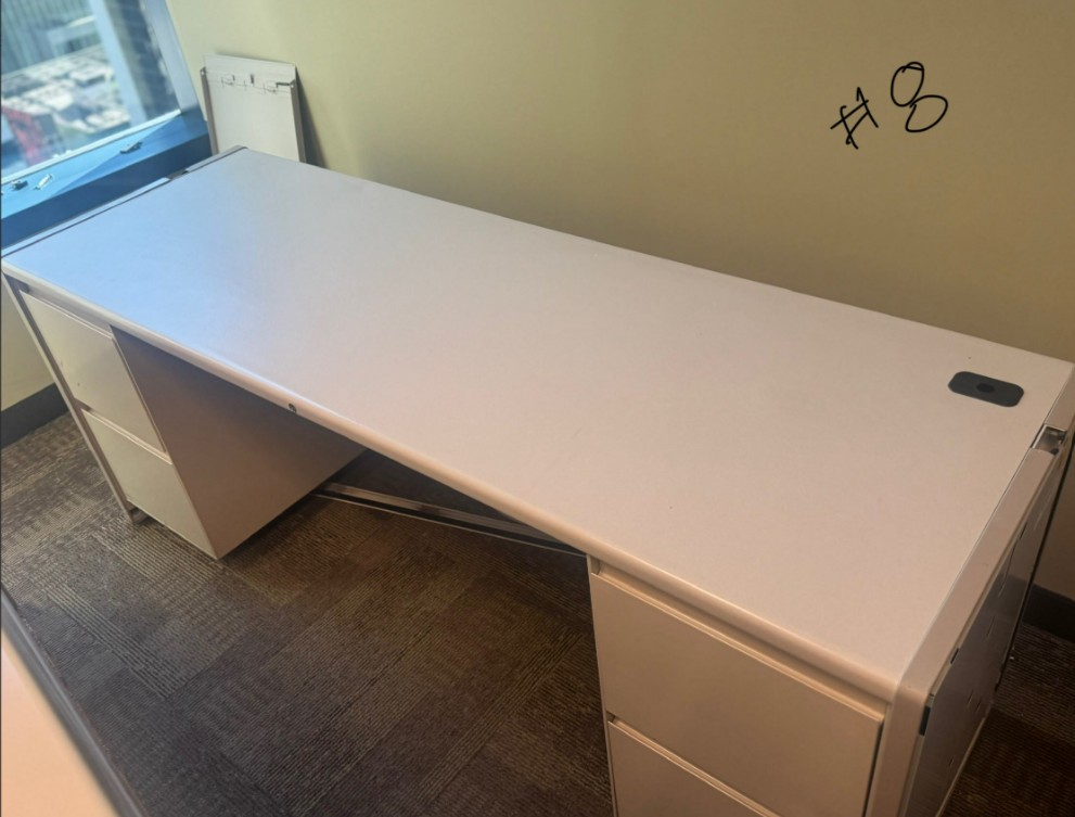 Desk - 2Ped/Drawer