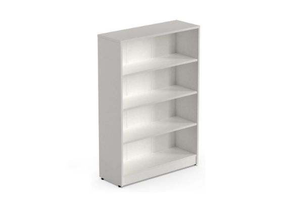 Photo representation - White bookcase 30x12x36