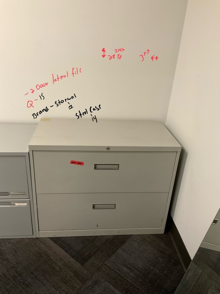 Steelcase 2-Drawer Lateral Filing