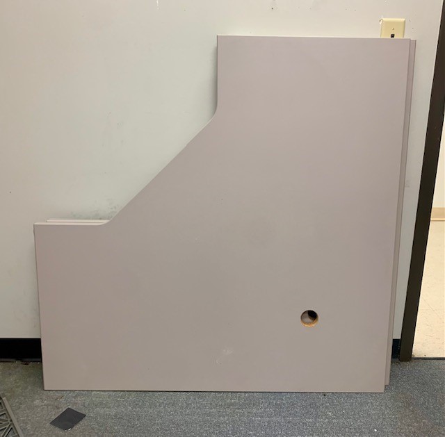 24" x 48" corner work surface