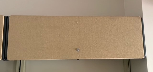 48" hanging flip door cabinet