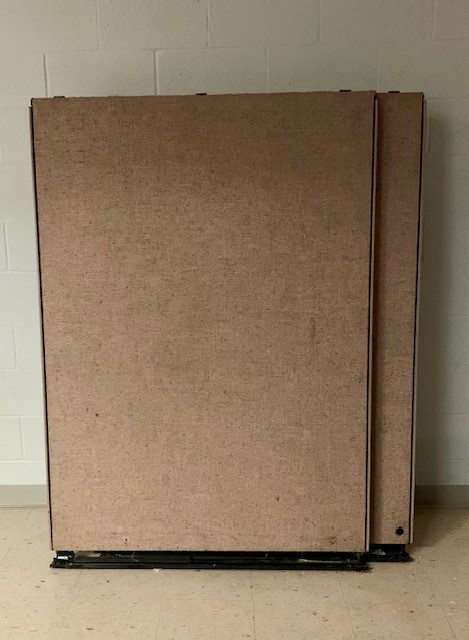 45" x 65" panel partition