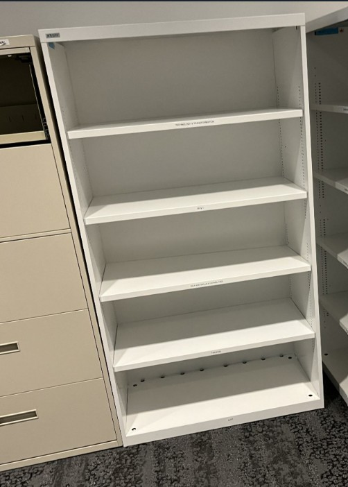 Artopex bookcase, metal