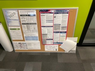 Bulletin board