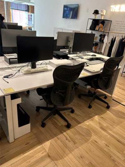 Workstation Desk (Pod of 4 together)