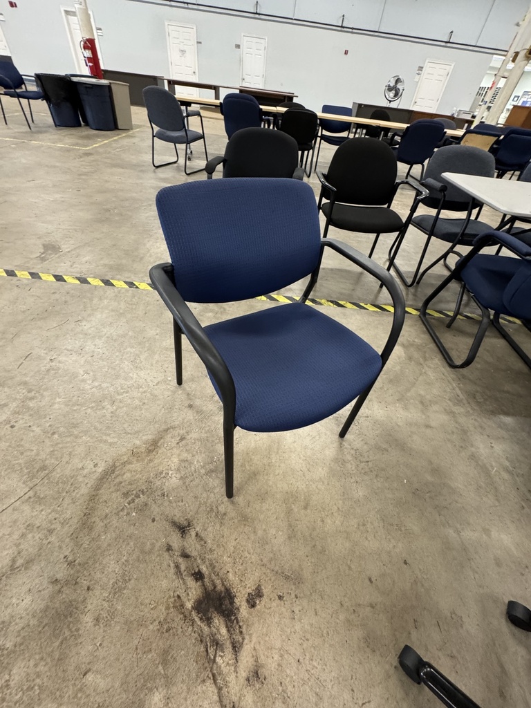 Blue Guest/Stacking Chair
