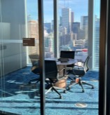 Medium Circle Wood Tables