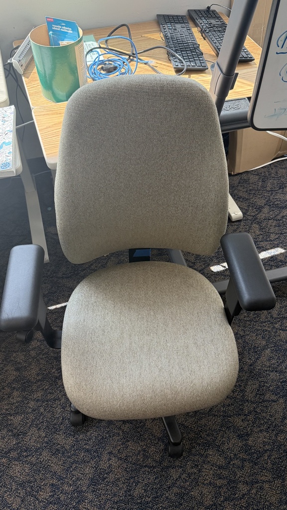 White task chairs (photo representation)