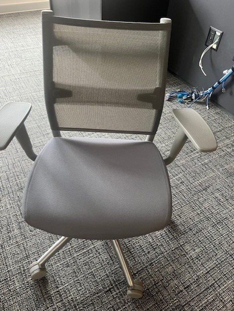 GRAY TASK CHAIRS
