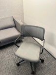 TASK CHAIR-GRAY LEATHER
