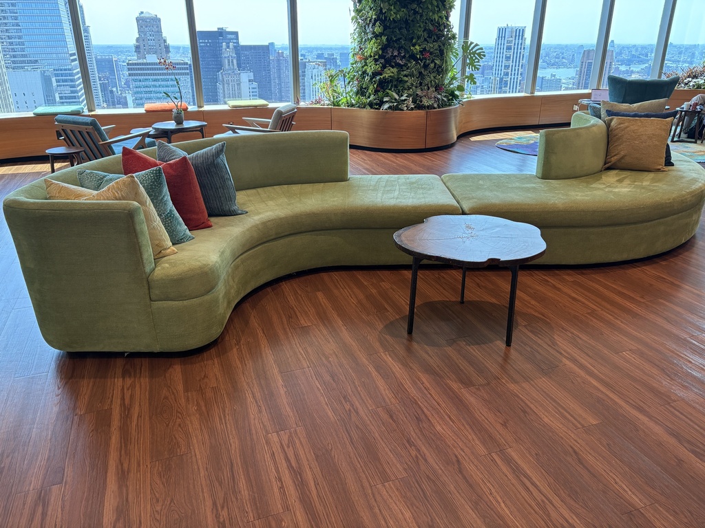 S-Shaped, 2-Piece Sofa