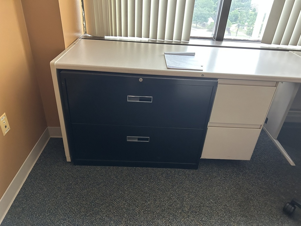 36 Black 2H Lateral File Cabinet