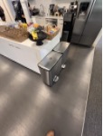 Kitchen metal trash cans
