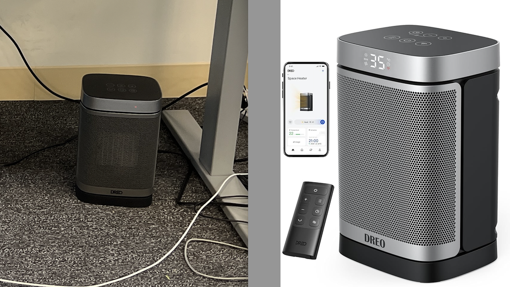 Portable heater *Right image for photo representation*