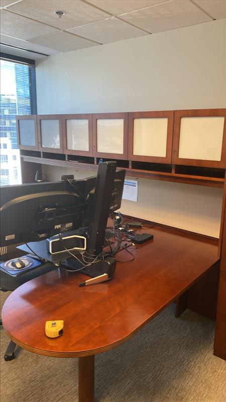 Standard Desk Glass Hutch