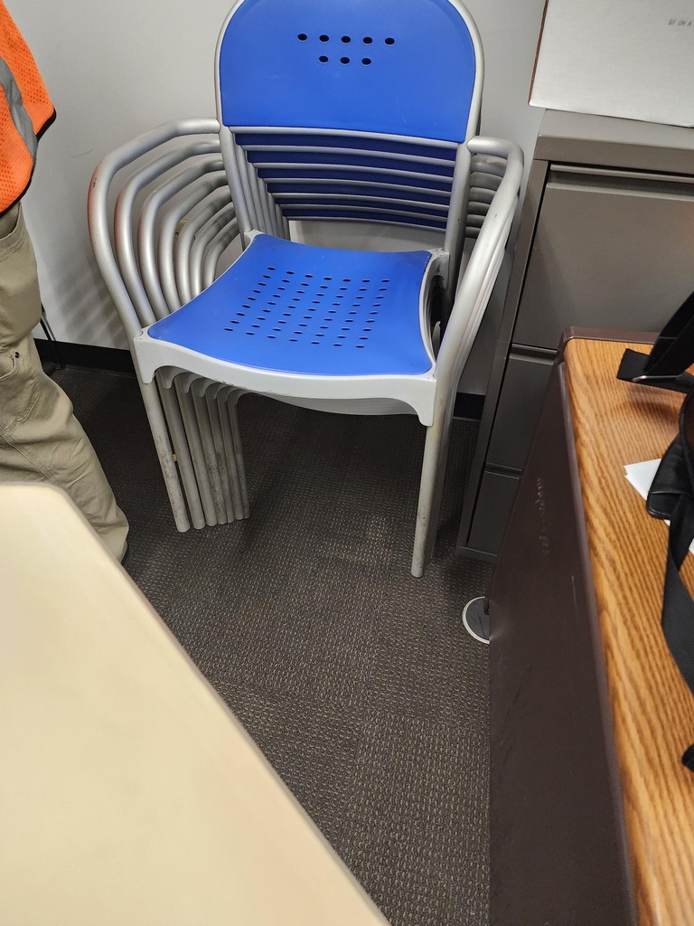 Blue Side Chair