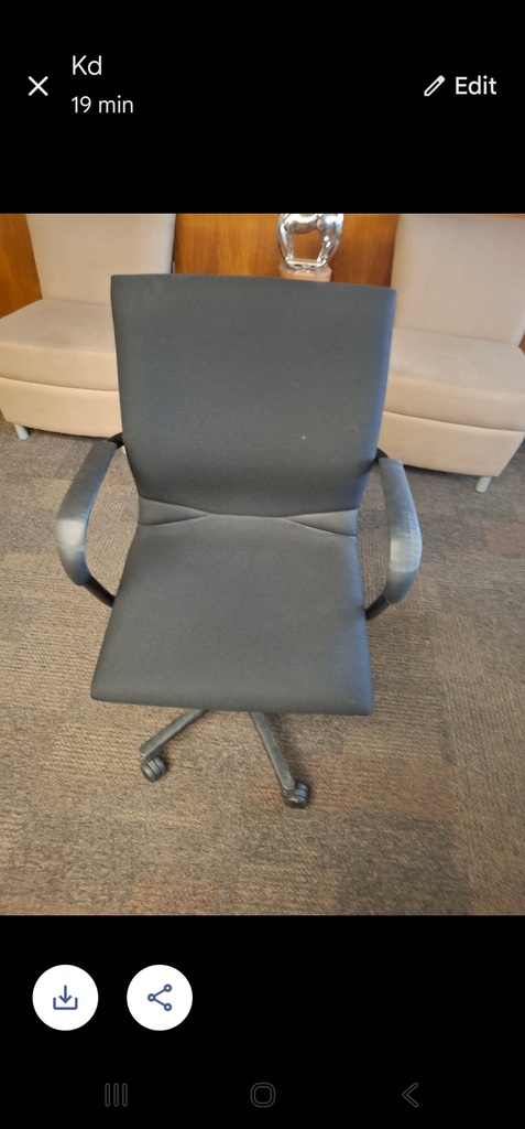 Steelcase Black Chair