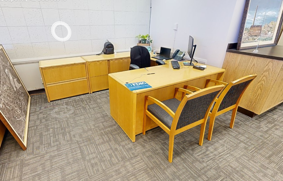 U-Shaped Desk Setup