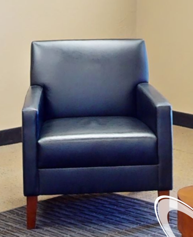 Black Lounge Chair