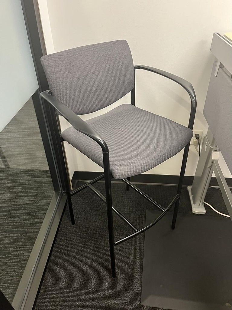 Guest Stool - grey Player