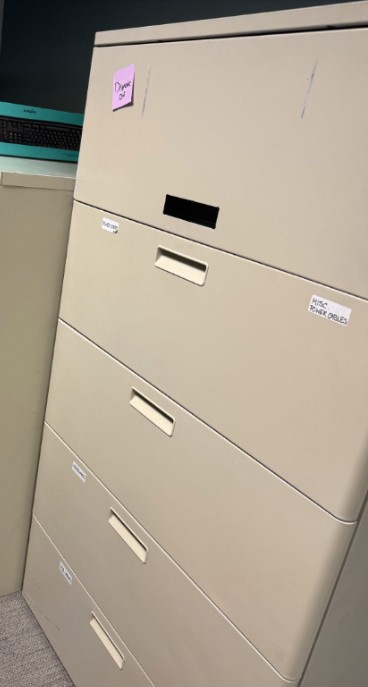 5-High Lateral Filing Cabinet