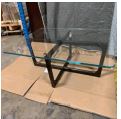 14X42X30, COFFEE TABLE, 2 PCS (TOP &amp; BASE)
