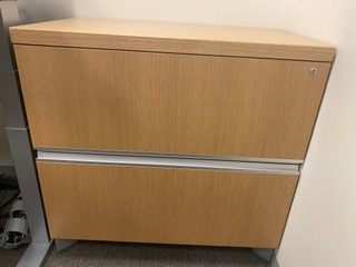 2HIGH LATERAL FILE STEELCASE