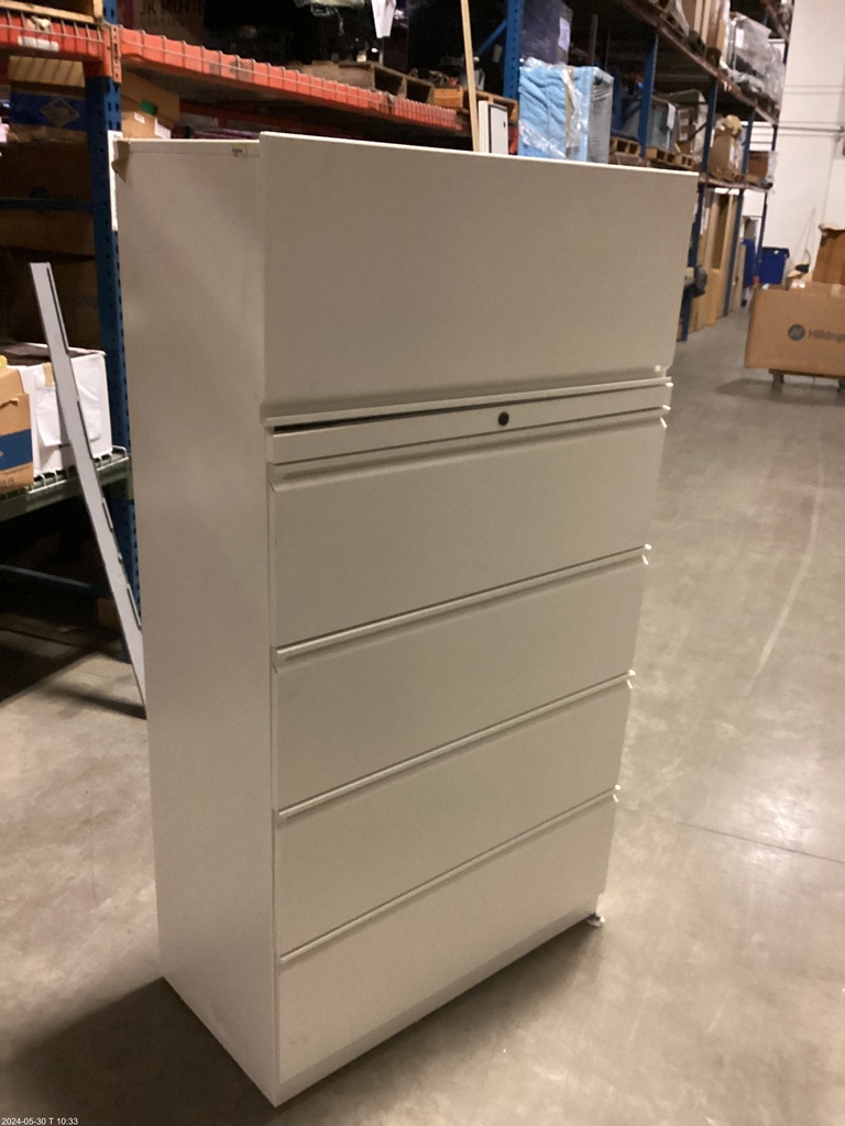 5 DR LATERAL FILE METAL 36W STEELCASE