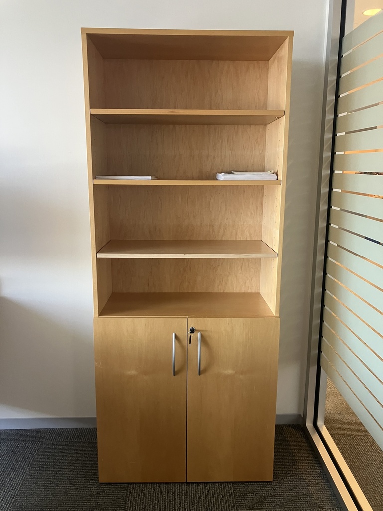 DOUBLE DOOR BOOKCASE