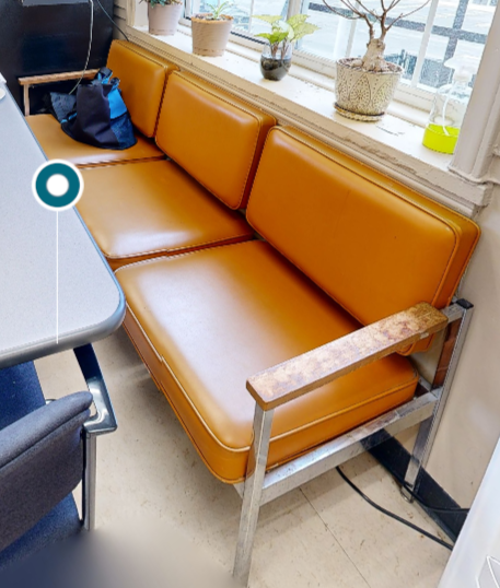 Orange Sofa