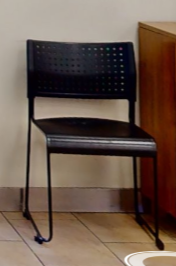 Guest Chair - Black No Arms