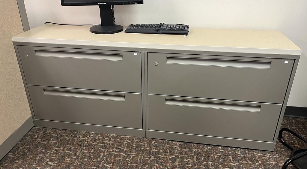 Lateral File - 2H 2R with Common Top