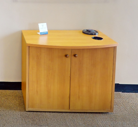 Coffee station cabinet