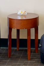 Small round table