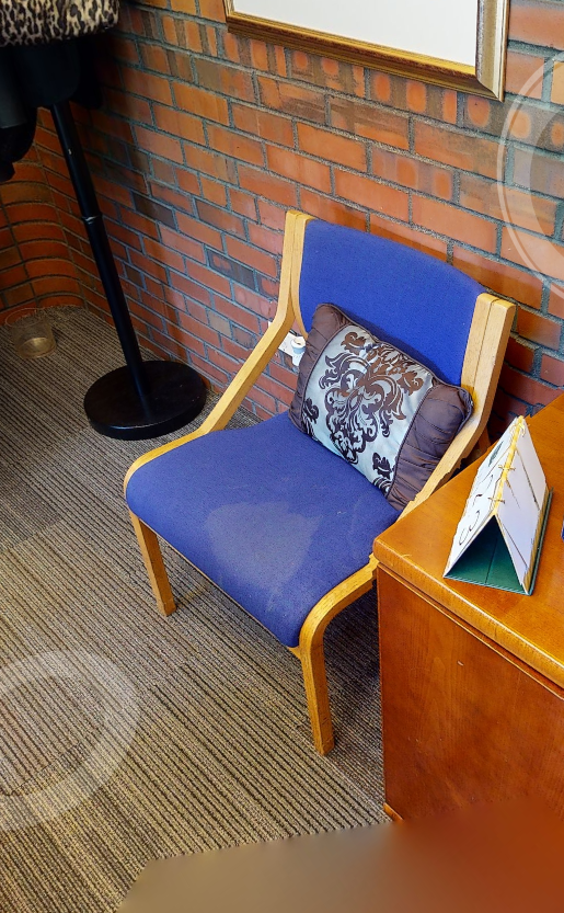 Blue Guest Chair