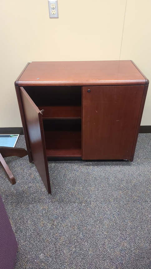Two-Door Wood Cabinet