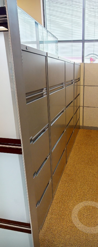 4D lateral filing cabinet