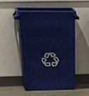 RECYCLE BIN - BLUE