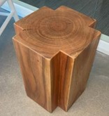 SIDE TABLE - WOOD, 11.25 X 11.25 X 1