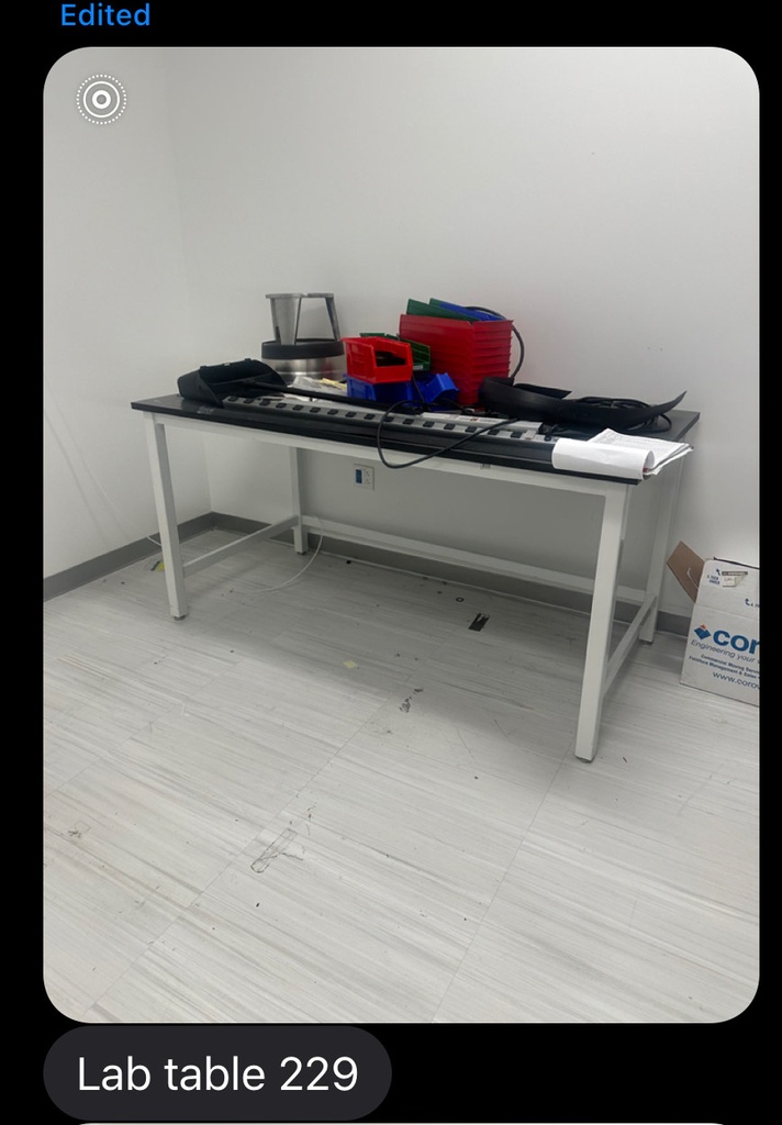 Lab table