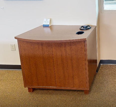 Coffee station cabinet, wood